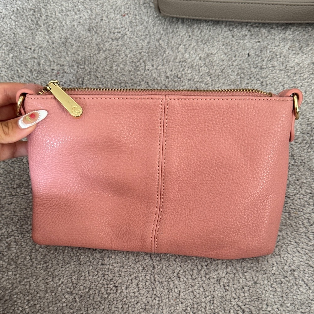 Charming Charlie Pink Wristlet Clutch